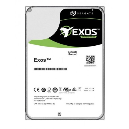 Seagate Exos X16 disco rigido interno 14 TB 7200 Giri min 256 MB 3.5" Serial ATA III