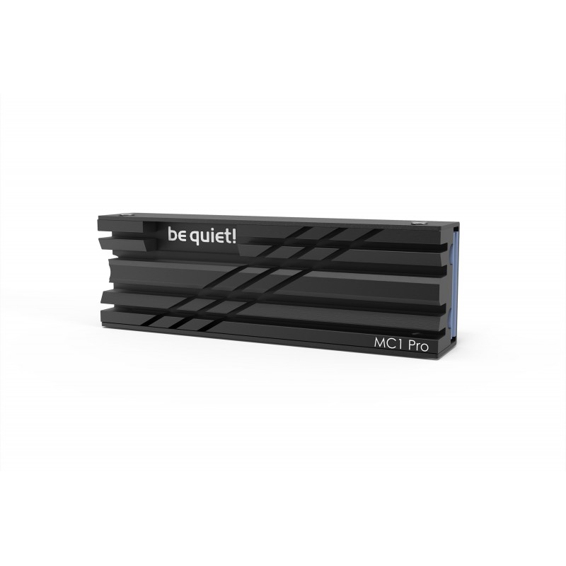 be quiet! MC1 PRO Unità allo stato solido Dissipatore di calore Radiatore Nero 1 pz be quiet! MC1 PRO Unità allo stato solido Dissipatore di calore Radiatore Nero 1 pz