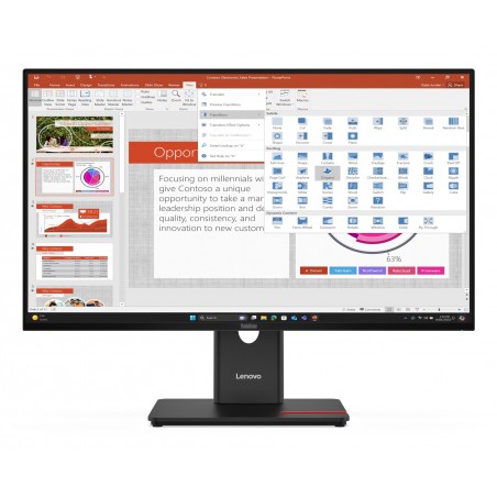 Lenovo ThinkVision T27-40 Monitor PC 68,6 cm (27") 1920 x 1080 Pixel Full HD LED Nero