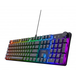 Trust GXT 866 Torix tastiera Gaming USB QWERTY Italiano Nero