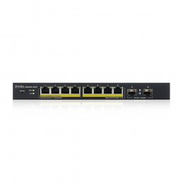 Zyxel GS1900-10HP Gestito L2 Gigabit Ethernet (10 100 1000) Supporto Power over Ethernet (PoE) Nero