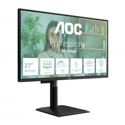 AOC Q27P4U Monitor PC 68,6 cm (27") 2560 x 1440 Pixel Wide Quad HD Nero