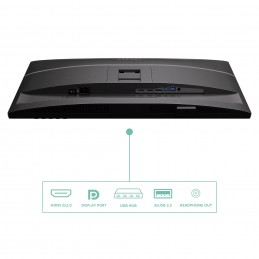 AOC Q27P4U Monitor PC 68,6 cm (27") 2560 x 1440 Pixel Wide Quad HD Nero