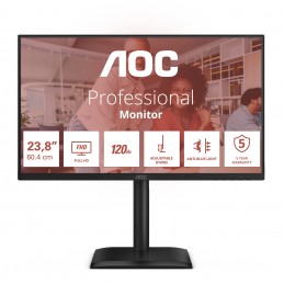 AOC E4 24E4CV Monitor PC 60,5 cm (23.8") 1920 x 1080 Pixel Full HD LED Nero