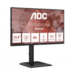 AOC E4 24E4CV Monitor PC 60,5 cm (23.8") 1920 x 1080 Pixel Full HD LED Nero