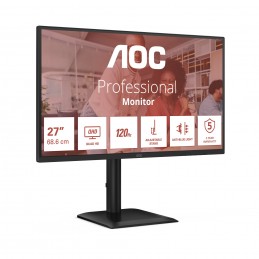 AOC E4 Q27E4U Monitor PC 68,6 cm (27") 2560 x 1440 Pixel Quad HD LED Nero