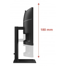 AOC E4 CU34E4CW Monitor PC 86,4 cm (34") 3440 x 1440 Pixel UltraWide Quad HD LED Nero