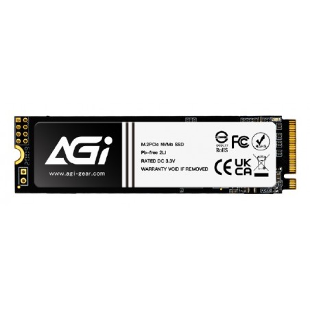 AGI Technology AI298 2 TB M.2 PCI Express 3.0 NVMe 3D NAND