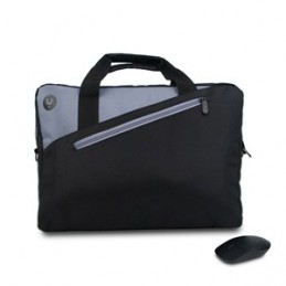 NGS MASTERKITBLACK borsa per laptop 39,6 cm (15.6") Borsa a tracolla Grigio