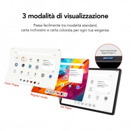 TCL NXTPAPER 11 Plus Mediatek 256 GB 29,2 cm (11.5") 8 GB Wi-Fi 5 (802.11ac) Android 15 Grigio