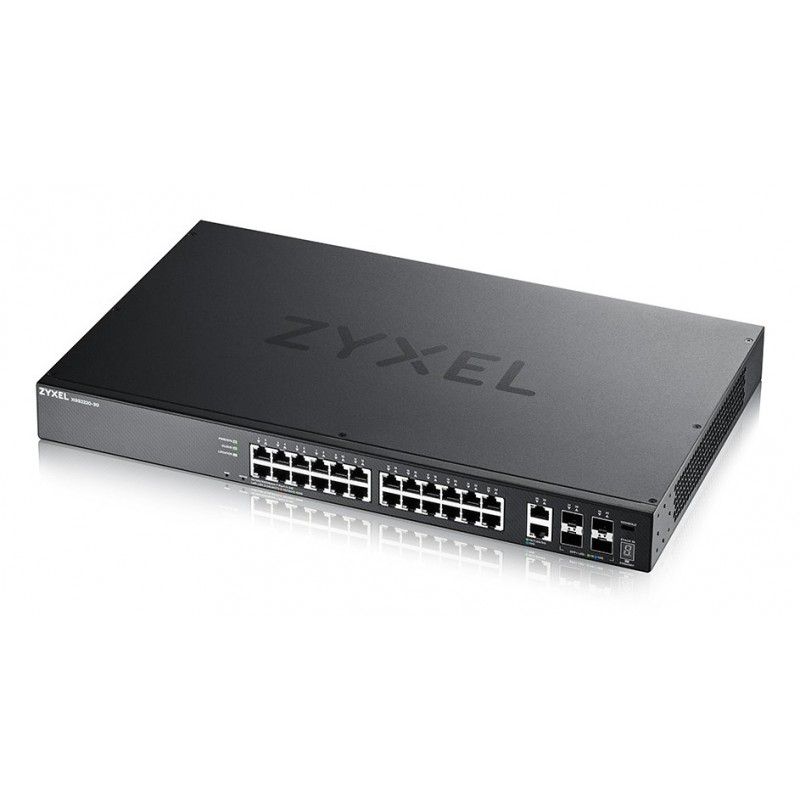 Zyxel XGS2220-30 Gestito L3 Gigabit Ethernet (10 100 1000) Nero