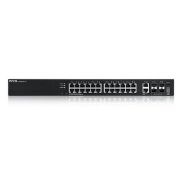 Zyxel XGS2220-30 Gestito L3 Gigabit Ethernet (10 100 1000) Nero