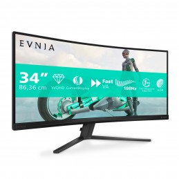 Philips Evnia 34M2C3500L 00 Monitor PC 86,4 cm (34") 3440 x 1440 Pixel Wide Quad HD LCD Nero