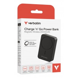 Verbatim Charge 'n' Go Essentials 20000 mAh Carica wireless Nero