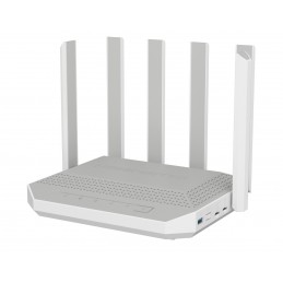 Keenetic Hero 5G (KN-4110) router wireless 2.5 Gigabit Ethernet Dual-band (2.4 GHz 5 GHz) Grigio, Bianco