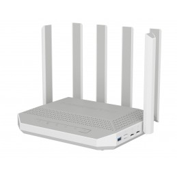 Keenetic Hero 5G (KN-4110) router wireless 2.5 Gigabit Ethernet Dual-band (2.4 GHz 5 GHz) Grigio, Bianco