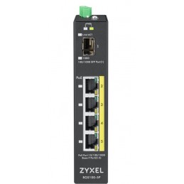 Zyxel RGS100-5P Non gestito L2 Gigabit Ethernet (10 100 1000) Supporto Power over Ethernet (PoE) Nero