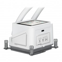 ASUS MAX Gaming LC 360 ARGB LCD White Edition Processore Raffreddatore di liquidi tutto in uno 12 cm Bianco