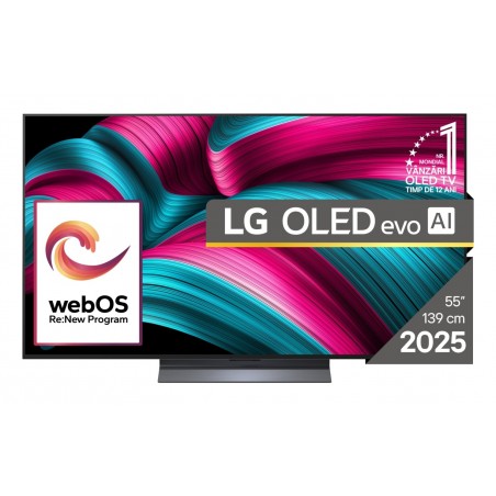 LG OLED evo AI OLED55C51LA TV 139,7 cm (55") 4K Ultra HD Smart TV Wi-Fi Nero