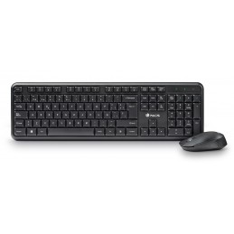 NGS HARMONY KIT (QUERTY, IT) tastiera Mouse incluso Universale RF Wireless QWERTY Italiano Nero