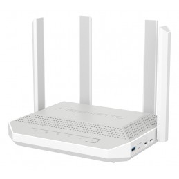 Keenetic Hero 4G+ (KN-2312) router wireless Gigabit Ethernet Dual-band (2.4 GHz 5 GHz) Grigio, Bianco