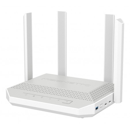 Keenetic Hero 4G+ (KN-2312) router wireless Gigabit Ethernet Dual-band (2.4 GHz 5 GHz) Grigio, Bianco