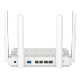 Keenetic Hero 4G+ (KN-2312) router wireless Gigabit Ethernet Dual-band (2.4 GHz 5 GHz) Grigio, Bianco