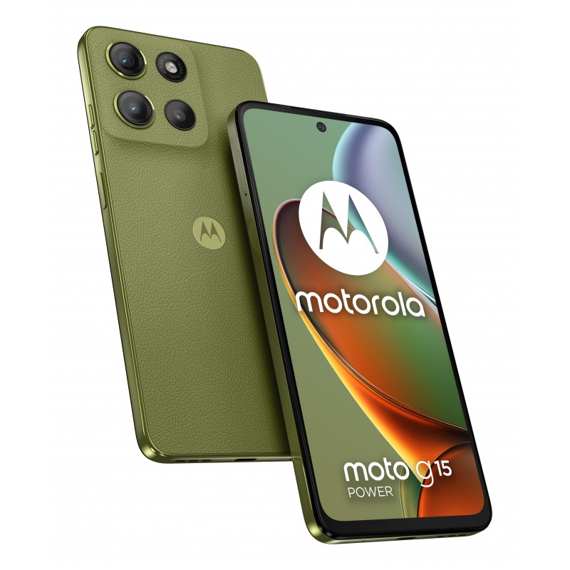 Motorola moto g15 power 17,1 cm (6.72") Doppia SIM Android 15 4G USB tipo-C 8 GB 512 GB 6000 mAh Verde