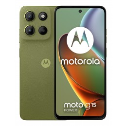 Motorola moto g15 power 17,1 cm (6.72") Doppia SIM Android 15 4G USB tipo-C 8 GB 512 GB 6000 mAh Verde