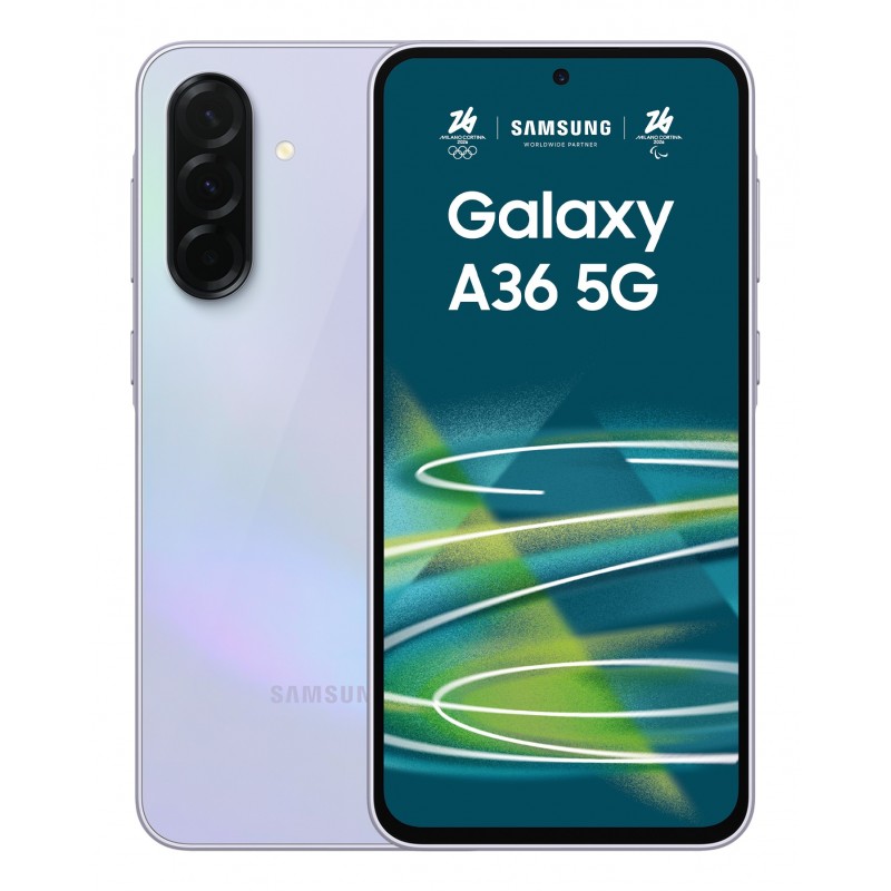 Samsung Galaxy A36 5G, Smartphone con Funzioni intelligenti, Display Super AMOLED 6.7”, 6GB RAM, 128GB, Camera 50MP, Batteria