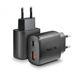NGS EON 45W BLACK Universale Nero AC Ricarica rapida Interno