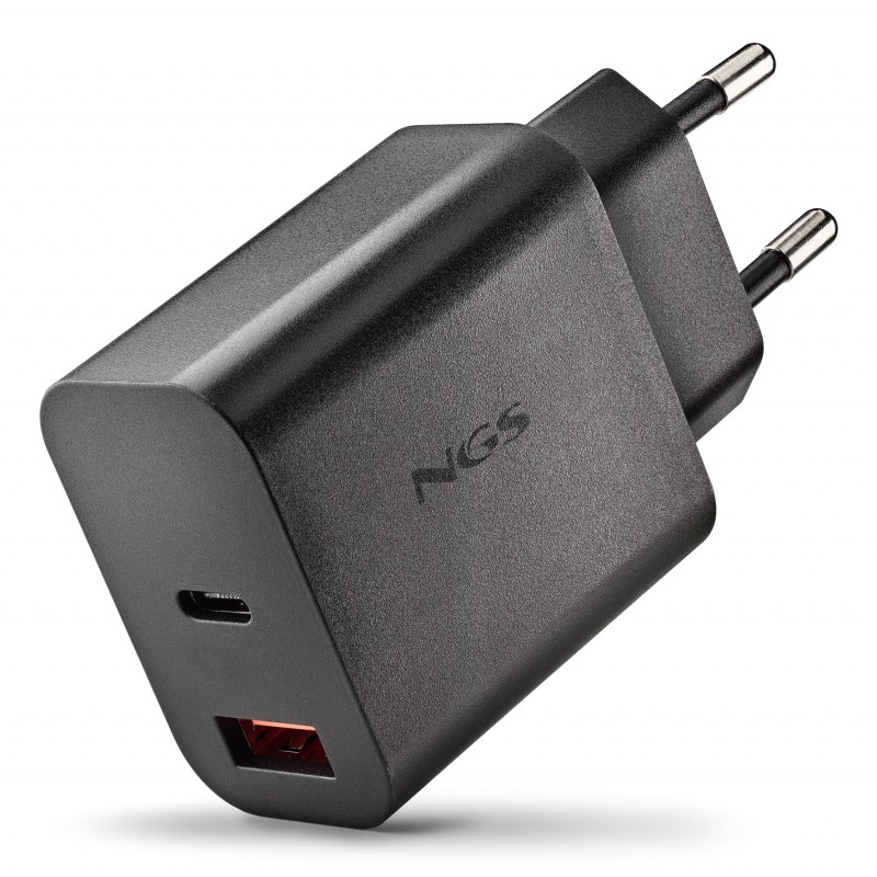 NGS ERA 30W BLACK Universale Nero AC Ricarica rapida Interno