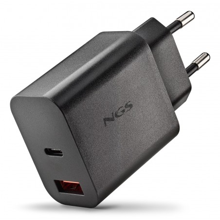 NGS ERA 30W BLACK Universale Nero AC Ricarica rapida Interno