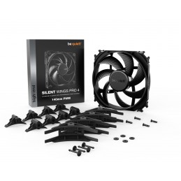 be quiet! SILENT WINGS PRO 4 | 140mm PWM Case per computer Ventilatore 14 cm Nero 1 pz