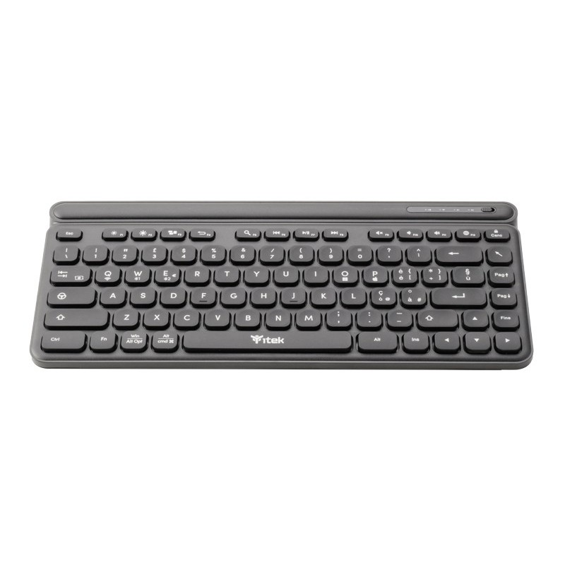 itek DGT W42B tastiera Universale RF senza fili + Bluetooth QWERTY Inglese, Italiano Nero