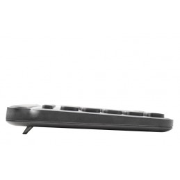 itek DGT W42B tastiera Universale RF senza fili + Bluetooth QWERTY Inglese, Italiano Nero