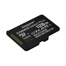 Kingston Technology 128GB microSDXC Canvas Select Plus Gen3 150MB s A1 (Adattatore SD incluso)