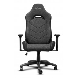 Trust GXT 723 Sedia per gaming universale Seduta imbottita Grigio