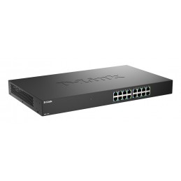 D-Link DMS-1016 Non gestito L2+ 2.5G Ethernet (100 1000 2500) Nero