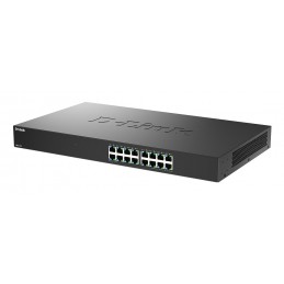 D-Link DMS-1016 Non gestito L2+ 2.5G Ethernet (100 1000 2500) Nero