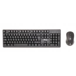itek DEC W01 tastiera Mouse incluso Universale RF Wireless QWERTY Inglese, Italiano Nero