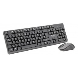 itek DEC W01 tastiera Mouse incluso Universale RF Wireless QWERTY Inglese, Italiano Nero