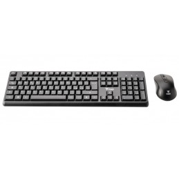 itek DEC W01 tastiera Mouse incluso Universale RF Wireless QWERTY Inglese, Italiano Nero