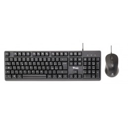 itek DEC C01 tastiera Mouse incluso Universale USB QWERTY Inglese, Italiano Nero