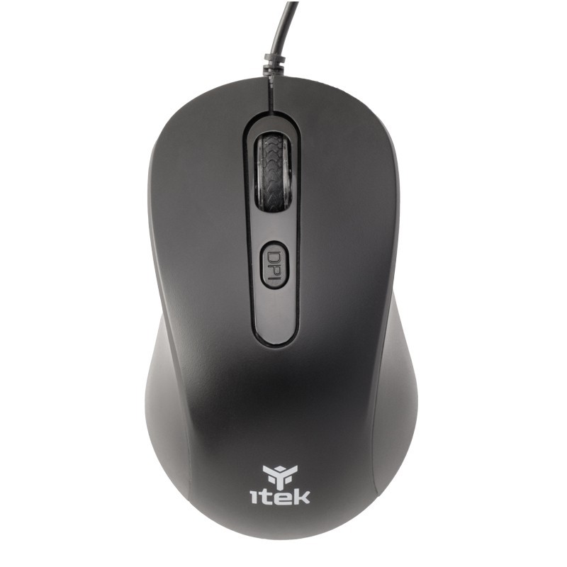 itek CLK C01 mouse Universale Ambidestro USB tipo A Ottico 3600 DPI