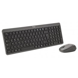 itek DEC WS01 tastiera Mouse incluso Universale RF senza fili + Bluetooth QWERTY Inglese, Italiano Nero, Grigio