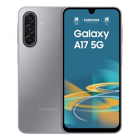 Samsung Galaxy A17 5G 17 cm (6.7") Dual SIM ibrida Android 15 USB tipo-C 4 GB 128 GB 5000 mAh Grigio