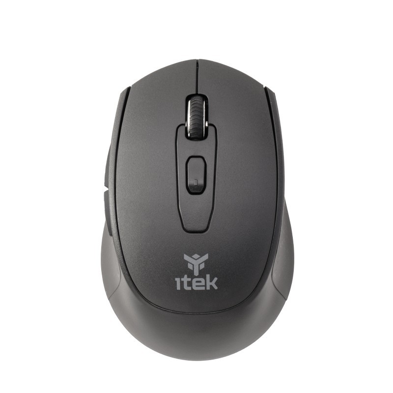 itek CLK W24B mouse Universale Ambidestro RF senza fili + Bluetooth Ottico 1600 DPI