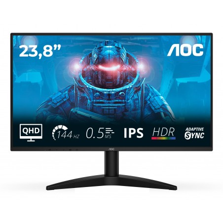 AOC B3 Q24B36X Monitor PC 60,5 cm (23.8") 2560 x 1440 Pixel Quad HD LED Nero
