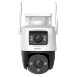 Imou Crusier DUAL 6MP (3MP+3MP) Telecamera Wi-Fi da esterno, motorizzata con Doppio Obiettivo, Visione Notturna a Colori,